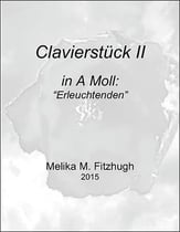 Clavierstuck II piano sheet music cover